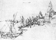 Albrecht Durer, Antwerp Harbour